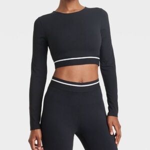 Joy Lab Cropped Athletic Top